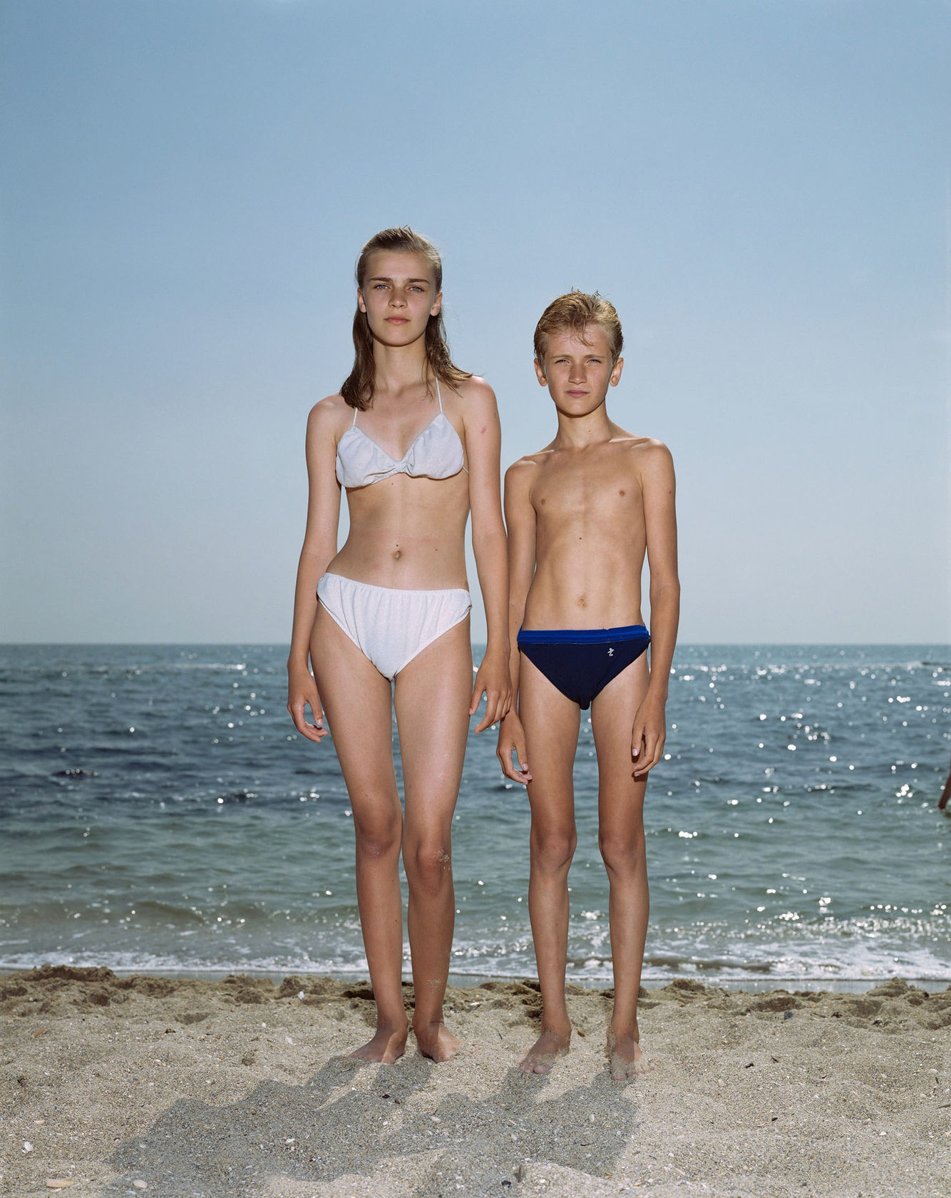 Rineke Dijkstra Odessa, Ukraine, August 9, 1993, 2023 Archival inkjet print Image: 53 1/2 x 42 1/2 in. (136 x...