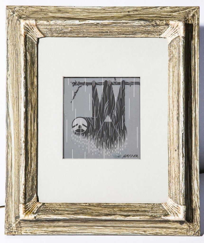 Charley Harper Sloth, 1968