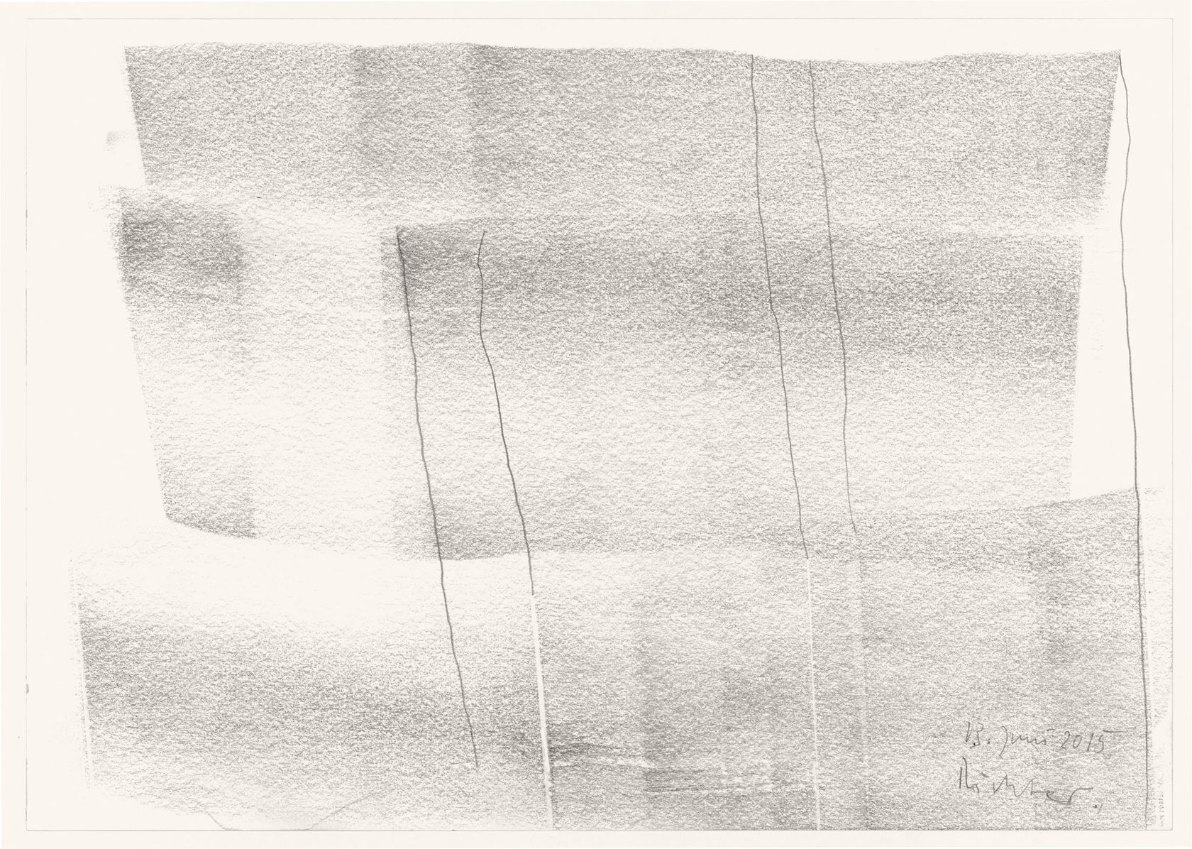 Gerhard Richter 13. Juni 2015, 2015