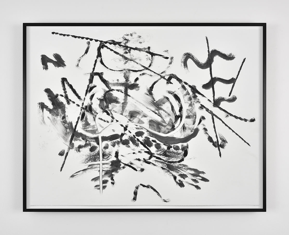 Julie Mehretu Monotype #21, 2018