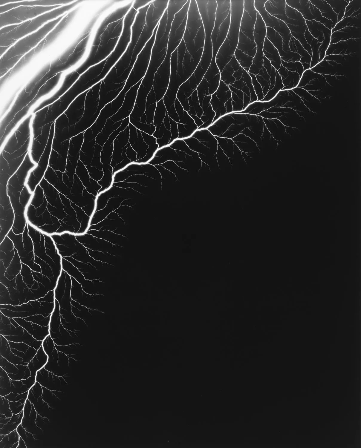 Hiroshi Sugimoto, Lightning Fields 221, 2009