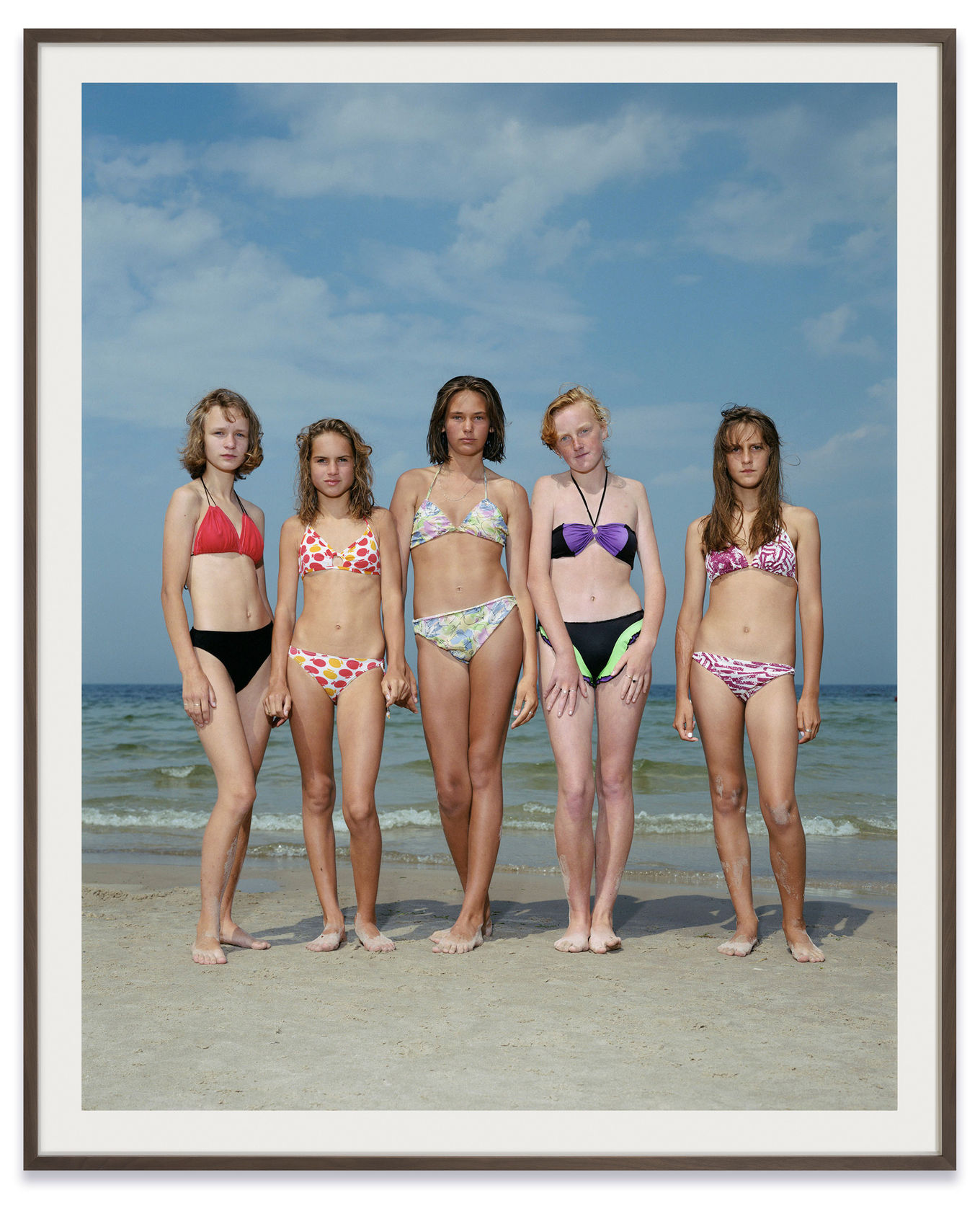 Rineke Dijkstra Kolobrzeg, Poland, July 27, 1992, 2023 Archival inkjet print Image: 59 x 46 7/8 in. (150 x 119...