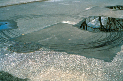 Gabriel Orozco Extension of Reflection (La extension del reflejo), 1992