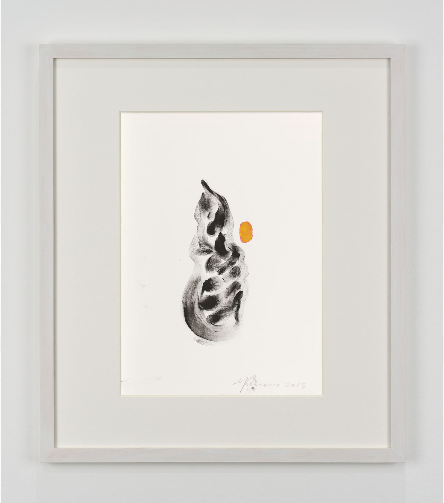 Giuseppe Penone Avvolgere la terra, 2015 Typographical ink and acrylic on paper Drawing: 13 x 9 1/2 in. (33 x...