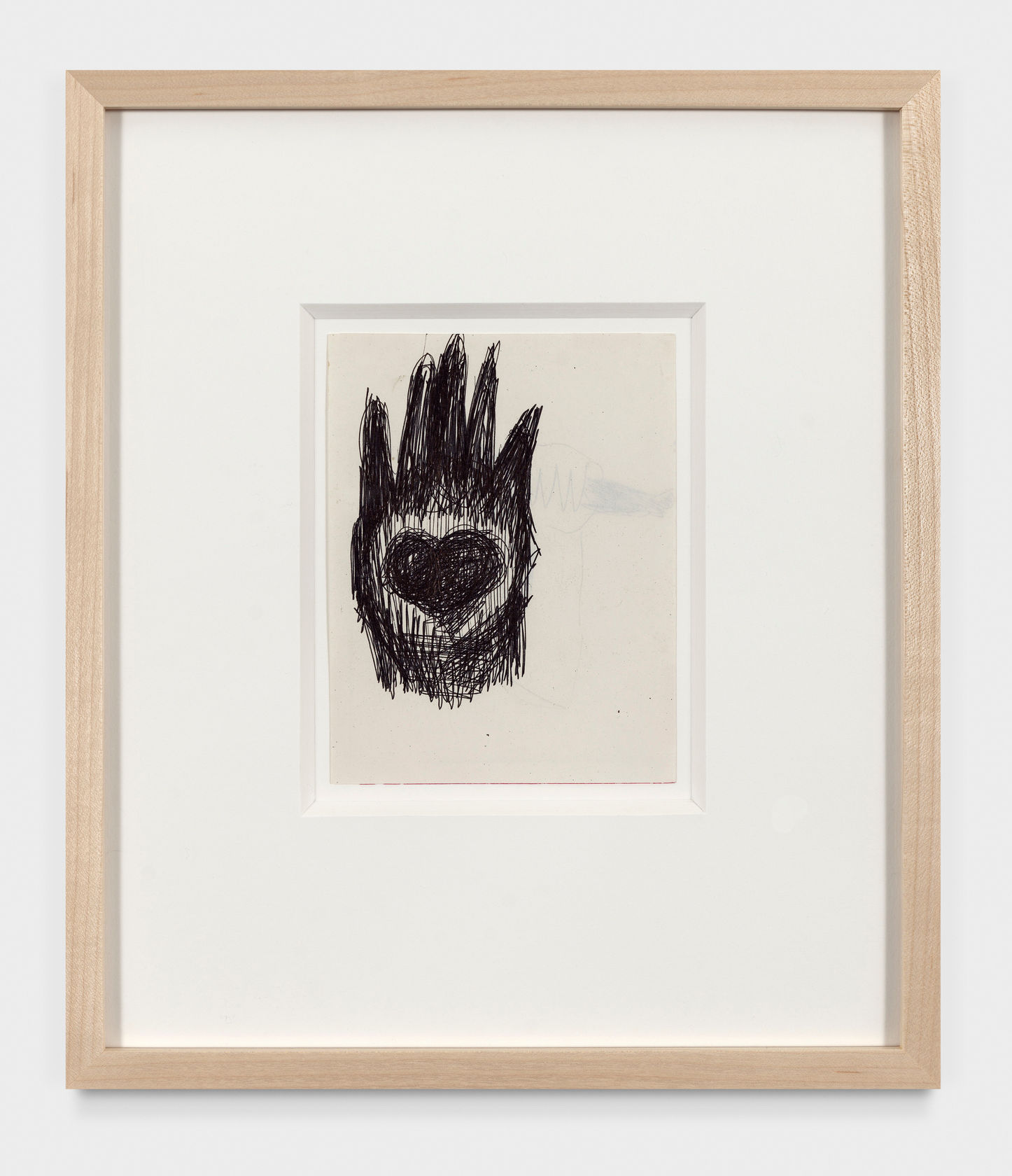 Ana Mendieta Untitled, n.d. Ink on paper Paper: 5 1/2 x 4 1/4 in. (14 x 10.8 cm) Frame: 12...