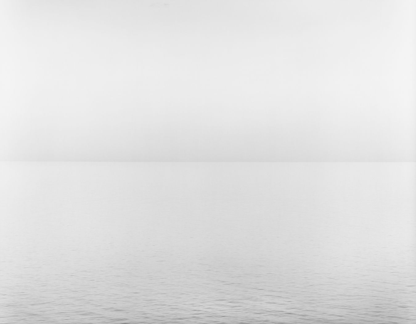 Hiroshi Sugimoto Lake Superior, Cascade River, 1995