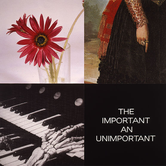John Baldessari Tetrad Series: The Important And Unimportant, 1999