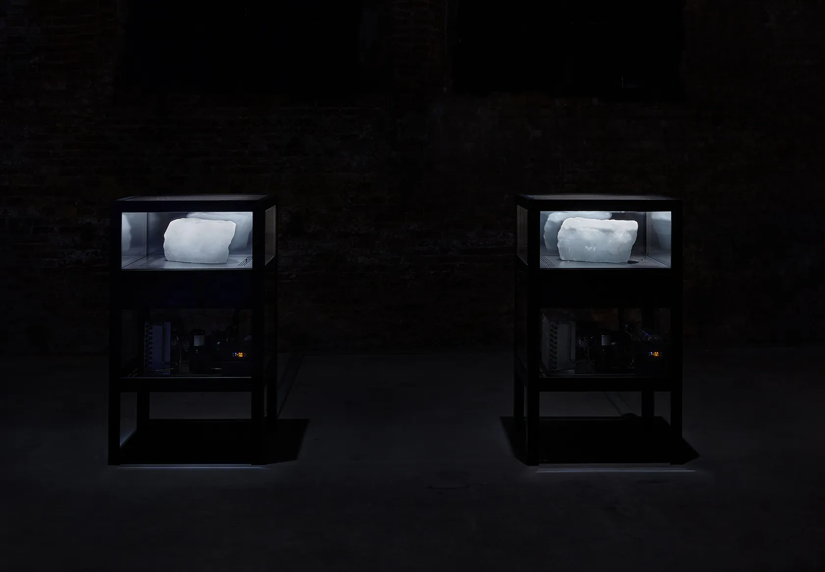 Tavares Strachan, Me and You (North Pole Ice and Cloned North Pole Ice), 2013