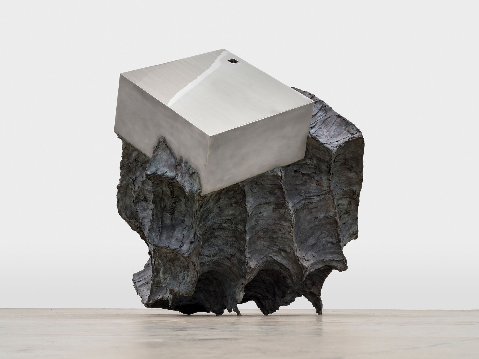 Giuseppe Penone Geometria nelle mani - quadrato, 2005