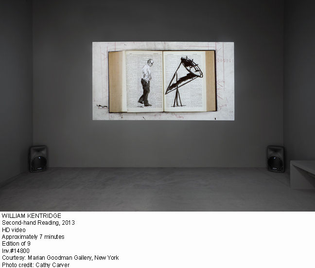 William Kentridge Second-hand Reading, 2013