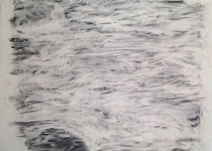 William Kentridge Drawing for 'Tide Table' (Ocean I), 2003