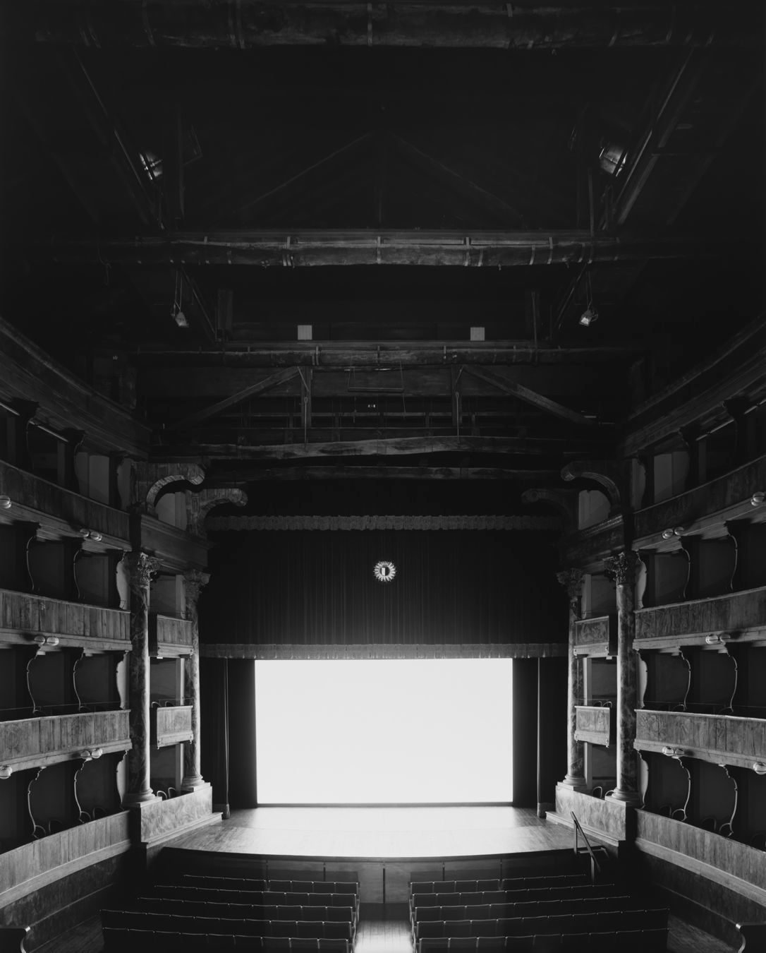 Hiroshi Sugimoto Teatro Sociale, Bergamo, 2015