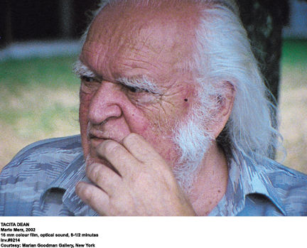 Tacita Dean Mario Merz, 2002