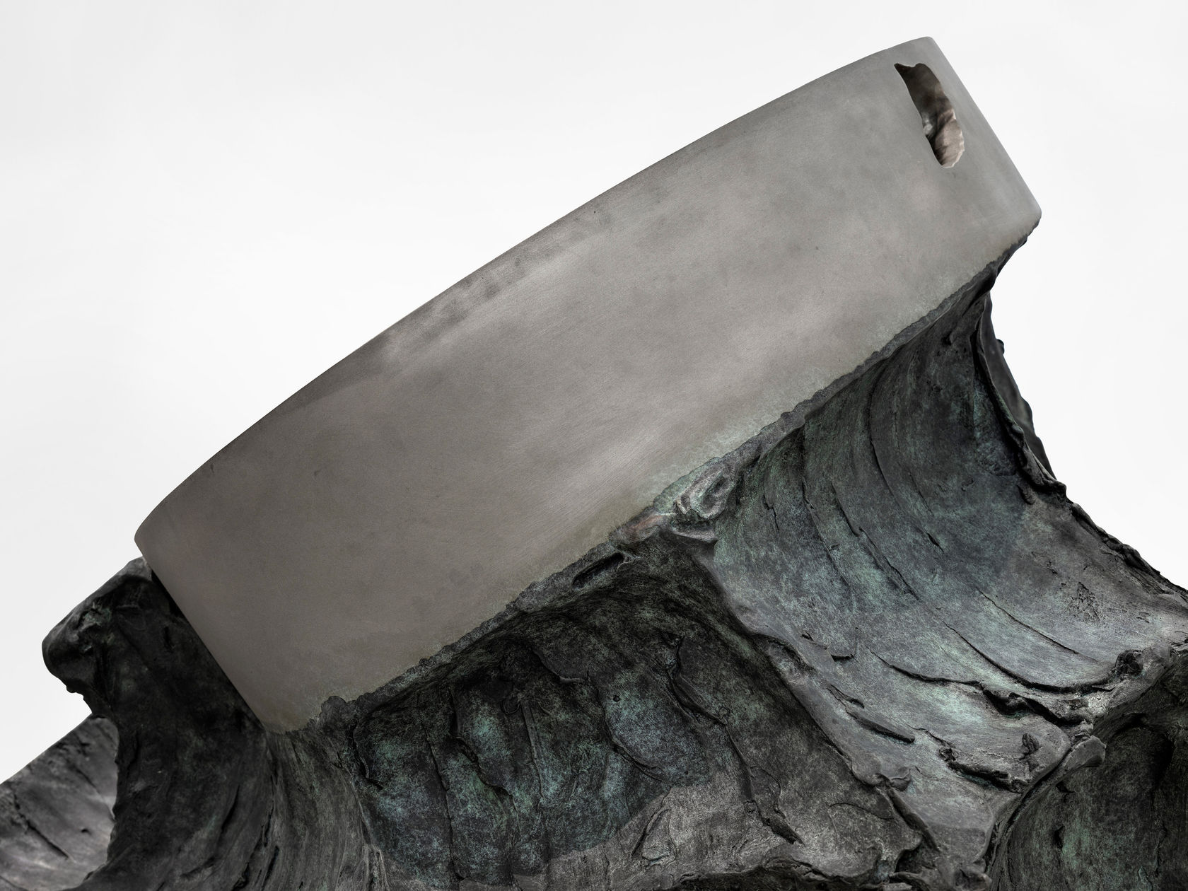 Giuseppe Penone Geometria nelle mani - ovale, 2005