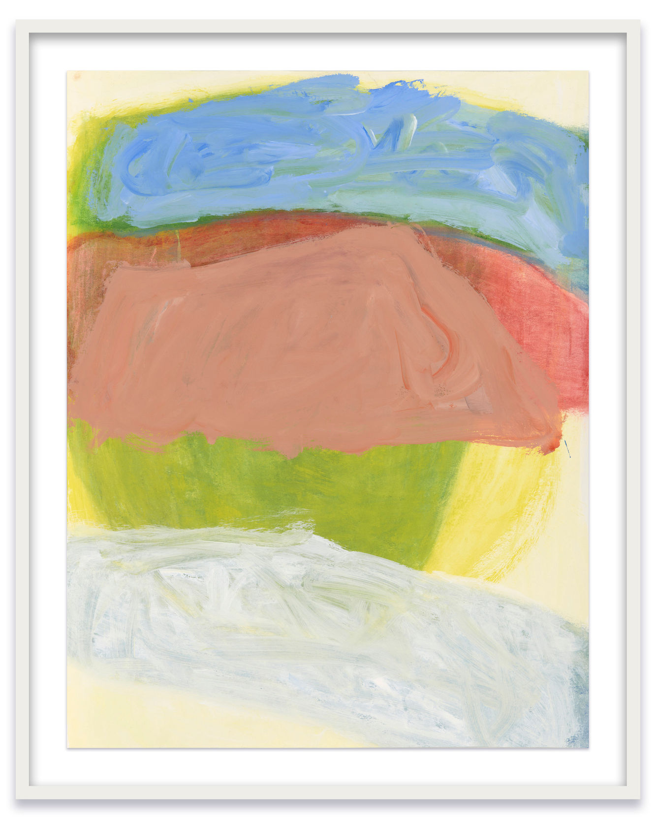 Jongsuk Yoon Autumn Landscape, 2024 Gouache on paper Image: 35 3/8 x 27 1/2 in. (90 x 70 cm) Framed:...