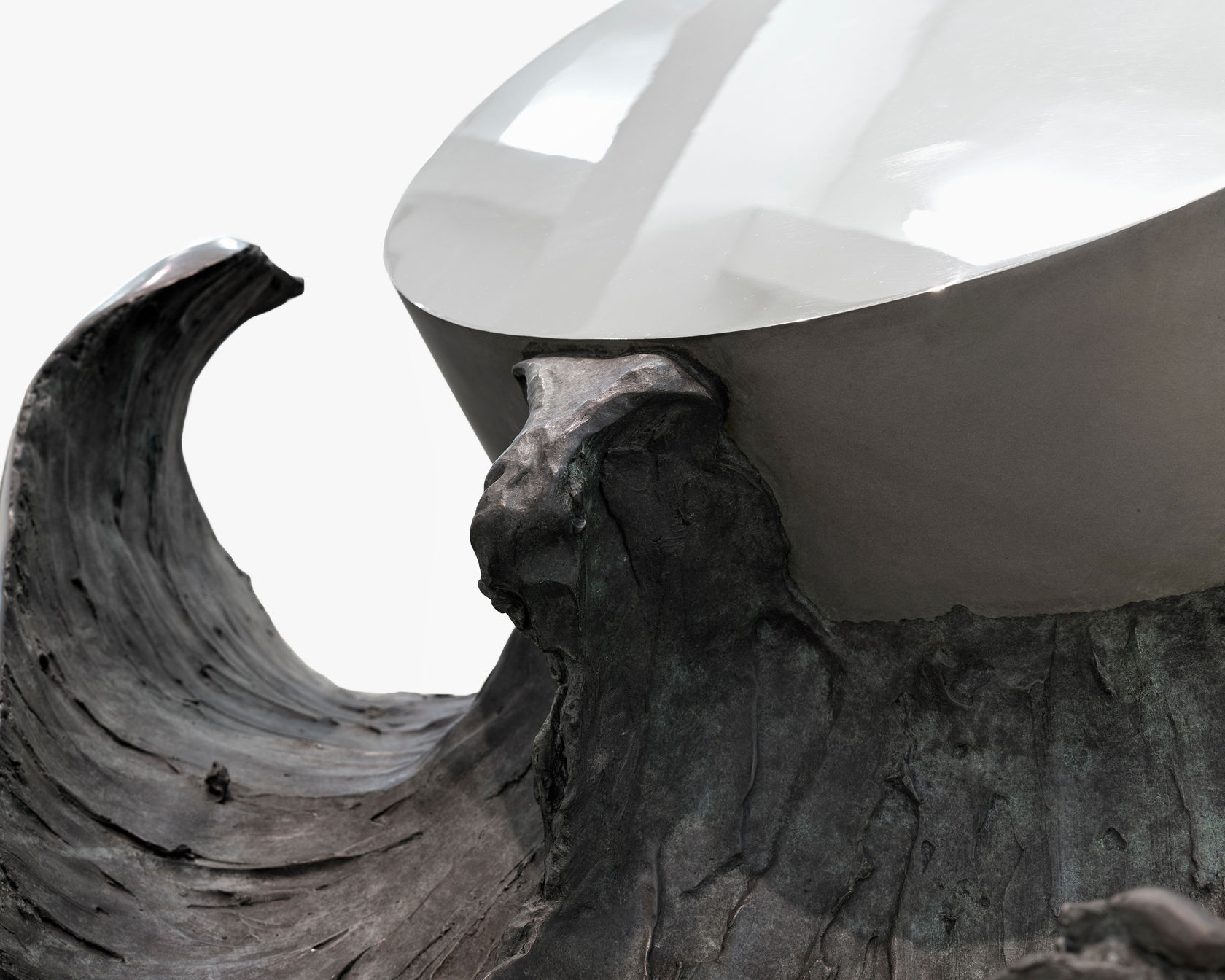 Giuseppe Penone Geometria nelle mani - ovale, 2005