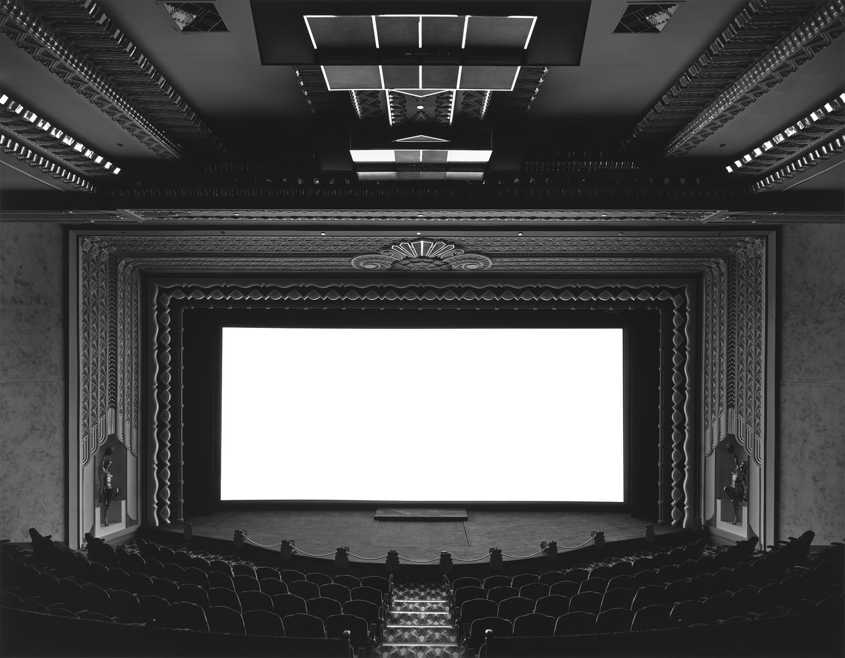 Hiroshi Sugimoto Hydon Orpheum, Sydney, 1997 Gelatin silver print Neg. #264 Photo: 20 x 24 in. (50.8 x 61 cm)...