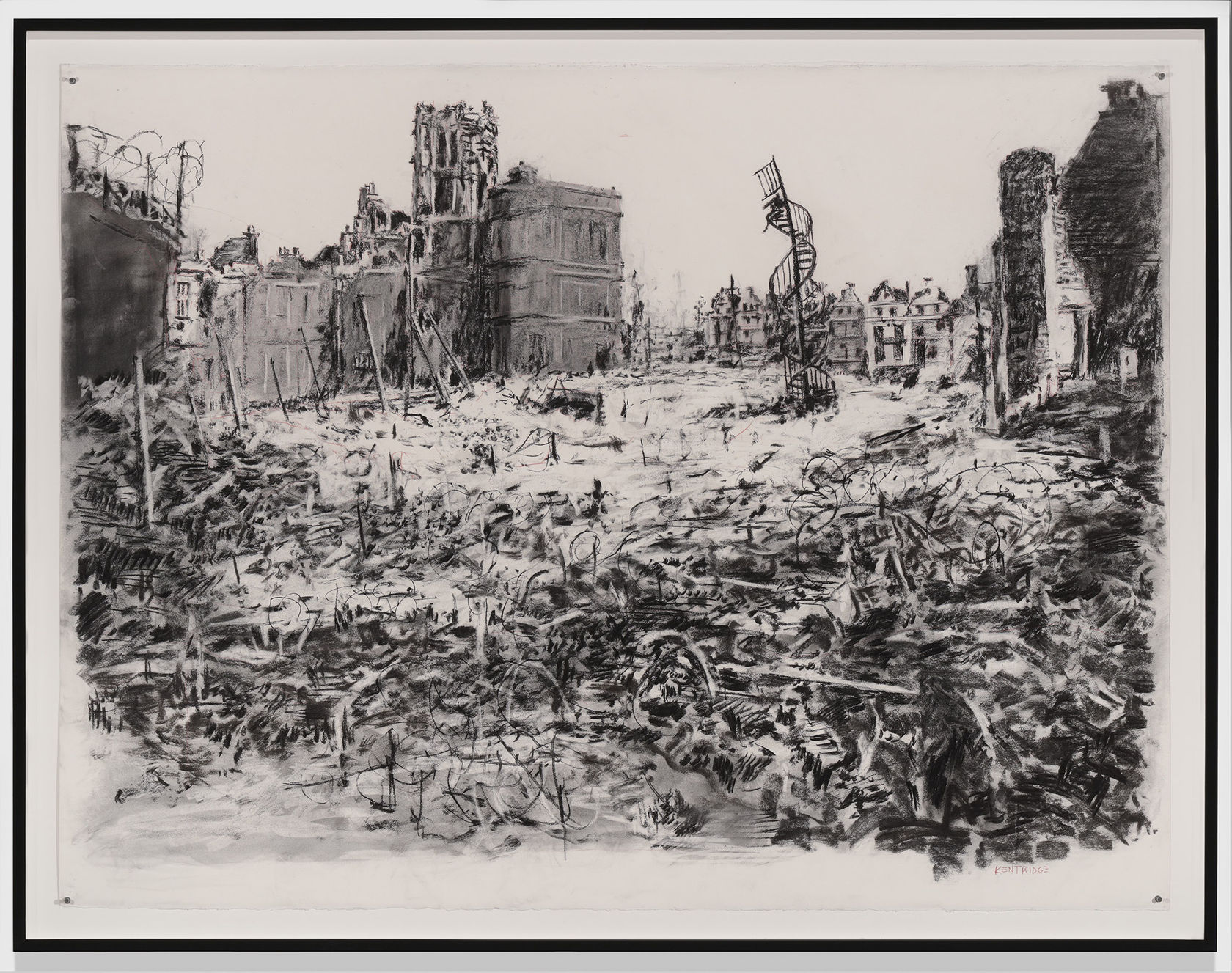 William Kentridge Drawing for 'Wozzeck Opera', 2017