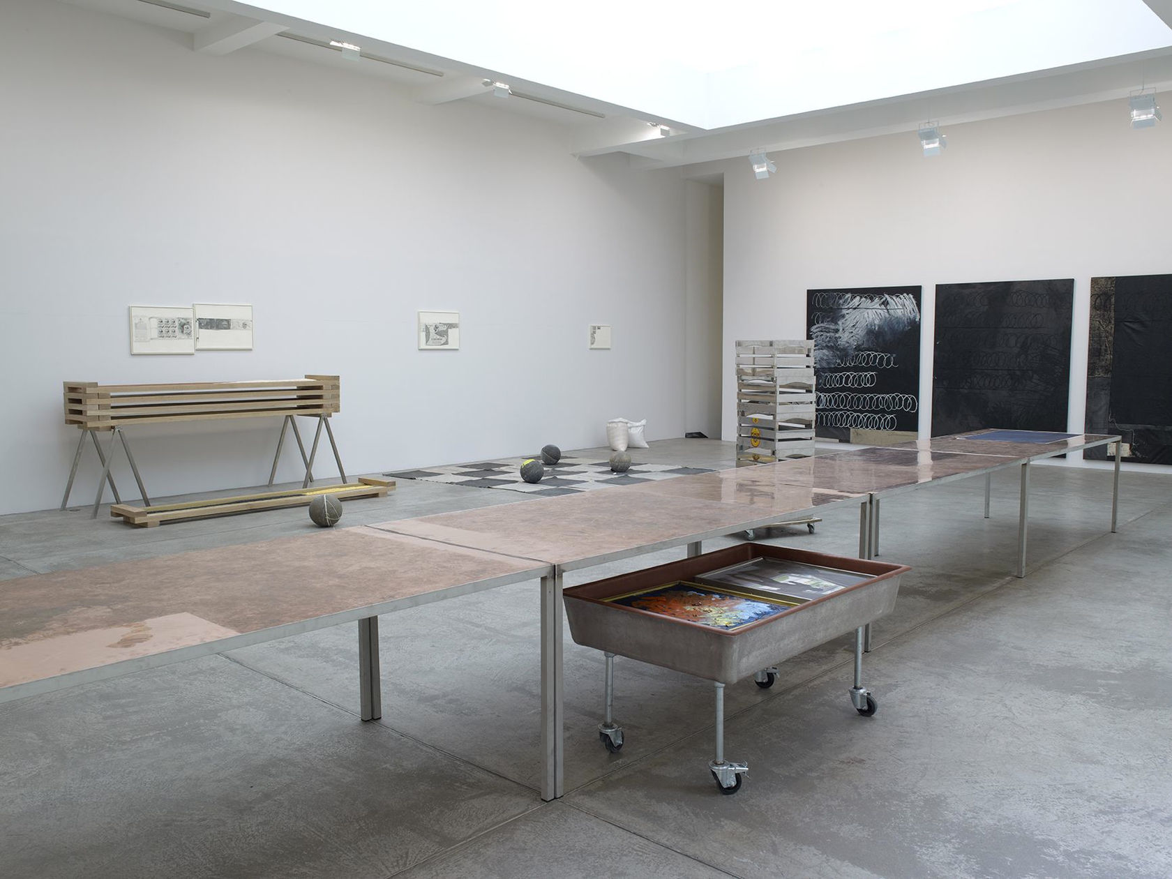 Oscar Murillo Workshop, 2014