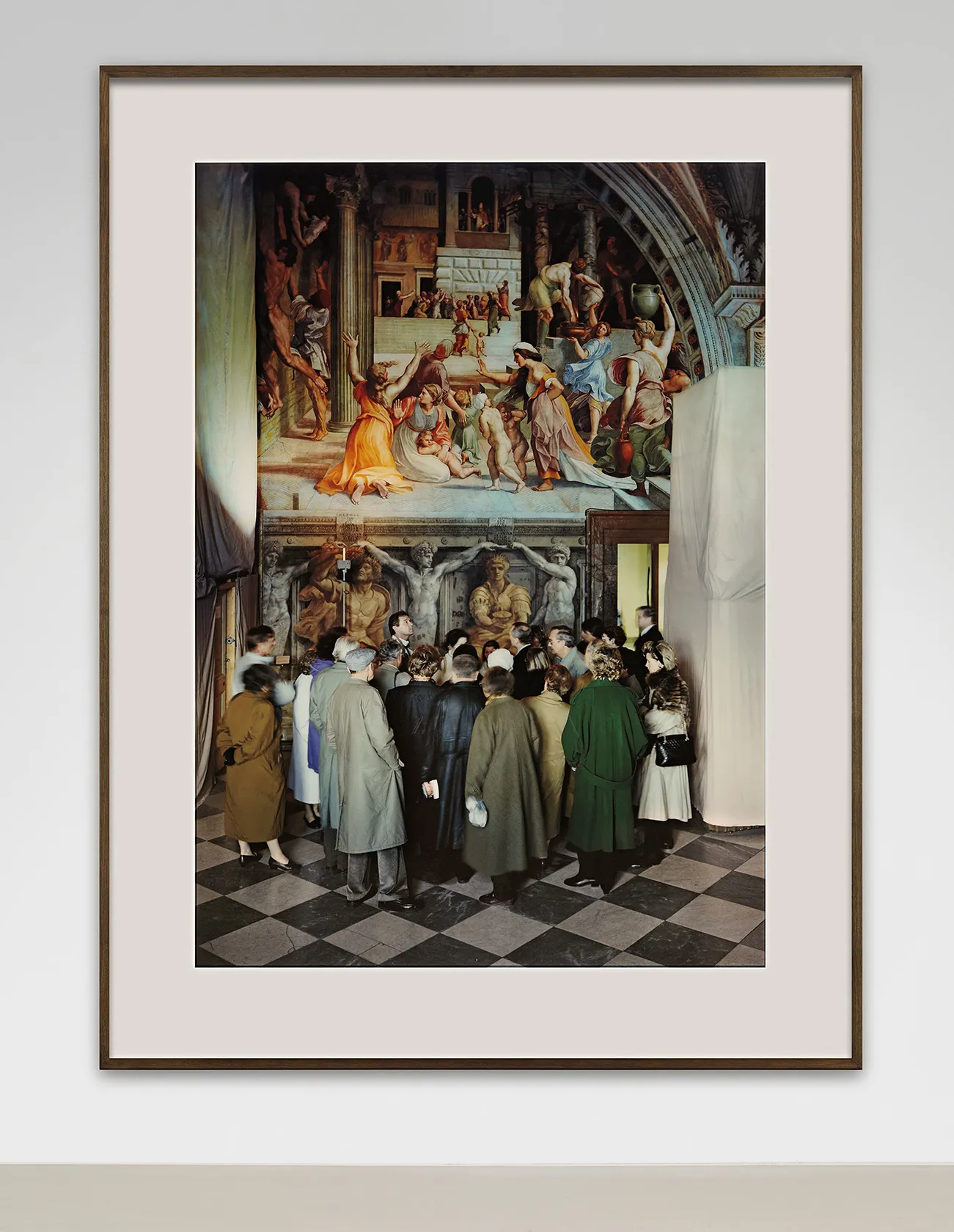Thomas Struth Stanze di Raffaello I, Rome 1990, 1992 Chromogenic print Image: 75 5/8 x 53 5/8 in. (192.2 x...