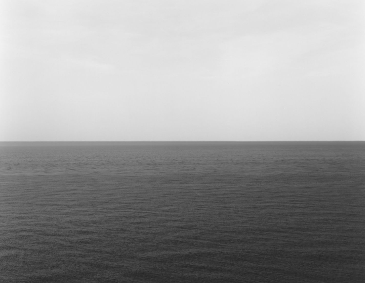 Hiroshi Sugimoto, English Channel, Etretat, 1989
