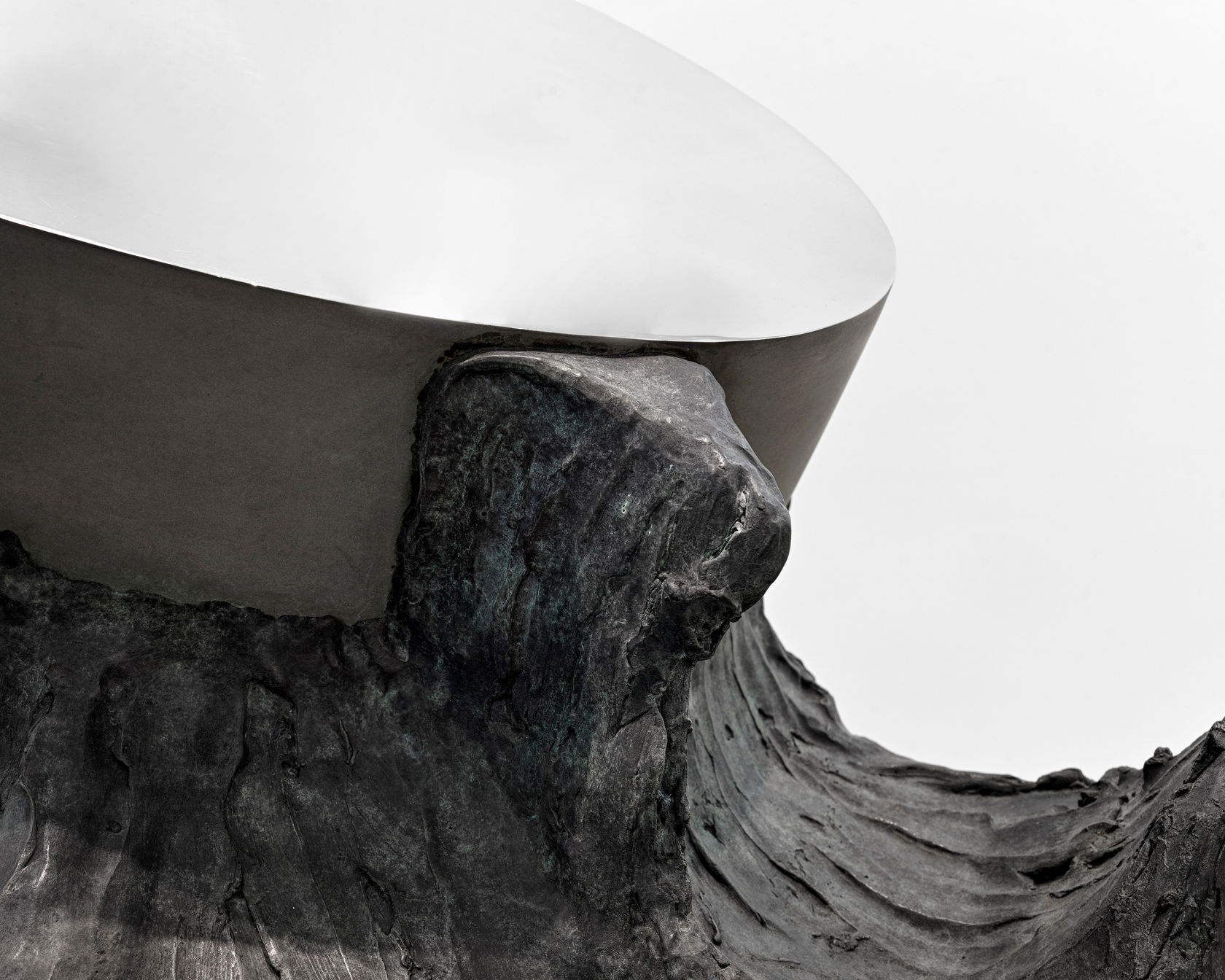 Giuseppe Penone Geometria nelle mani - ovale, 2005