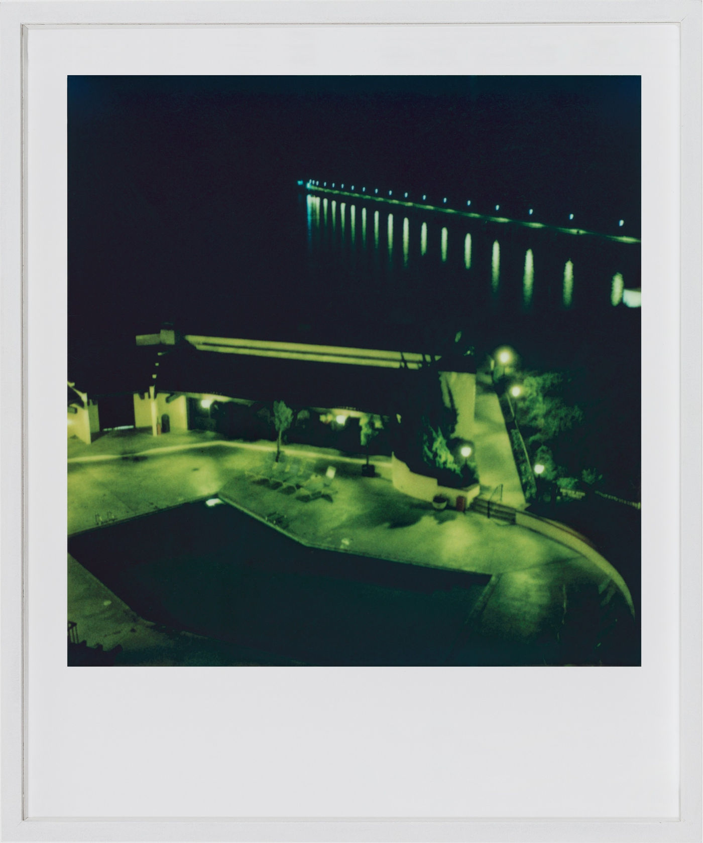 Robby Müller While shooting 'To Live and Die in L.A.', Los Angeles, 1984-1985 Polaroid 600 inkjet print fine art on...