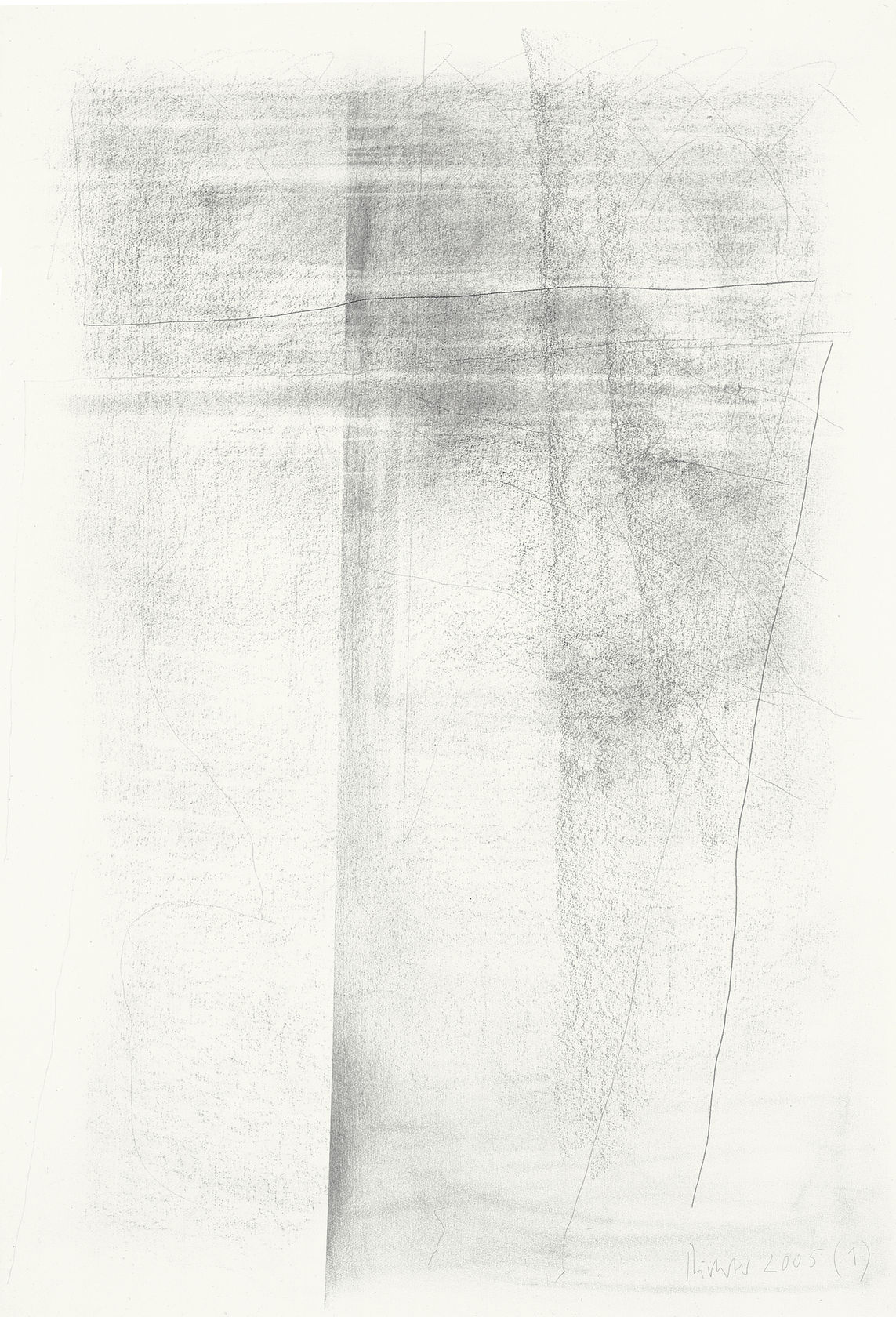 Gerhard Richter Drawing 1, 2005