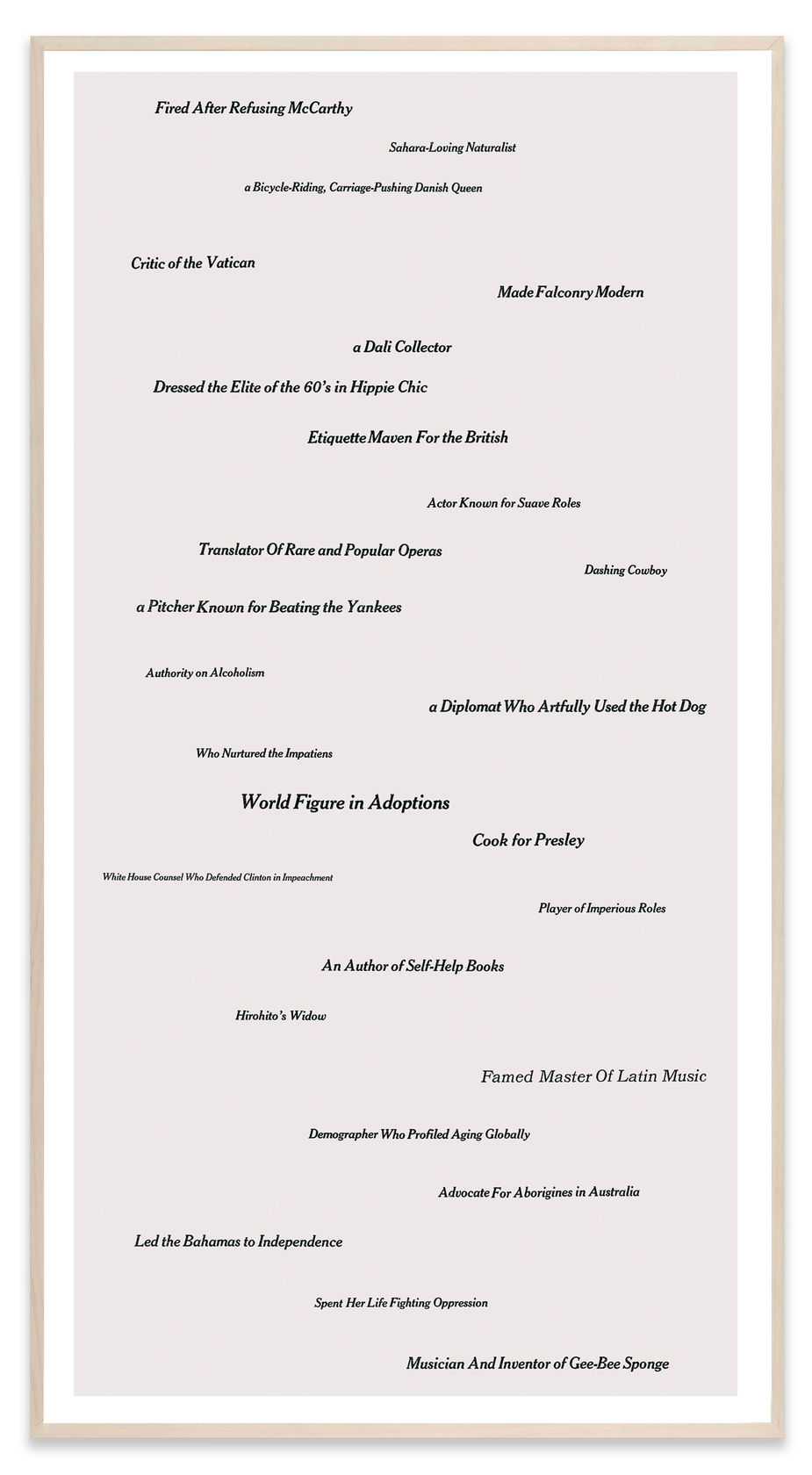 Gabriel Orozco Obit: 'Fired After Refusing McCarthy', 2008