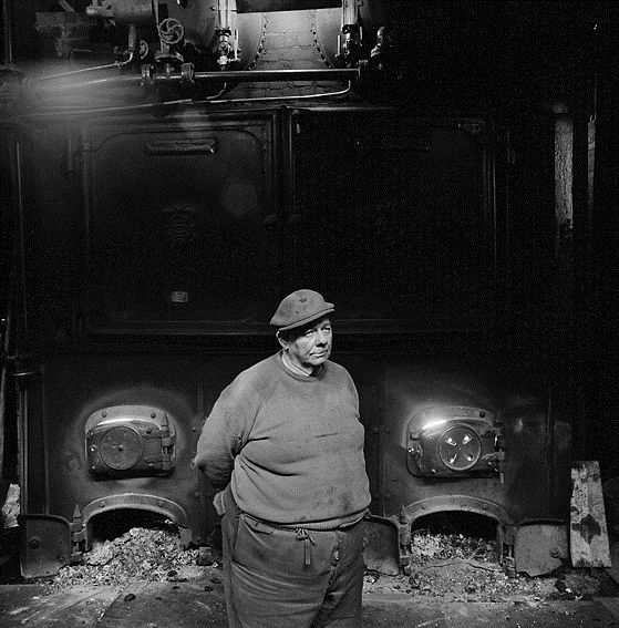 David Goldblatt Boiler house attendant, City Deep Gold Mine, Johannesburg. 1966, 1966