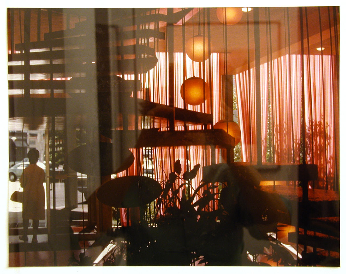 Dan Graham Motel Lobby, Newark, N.J., 1967