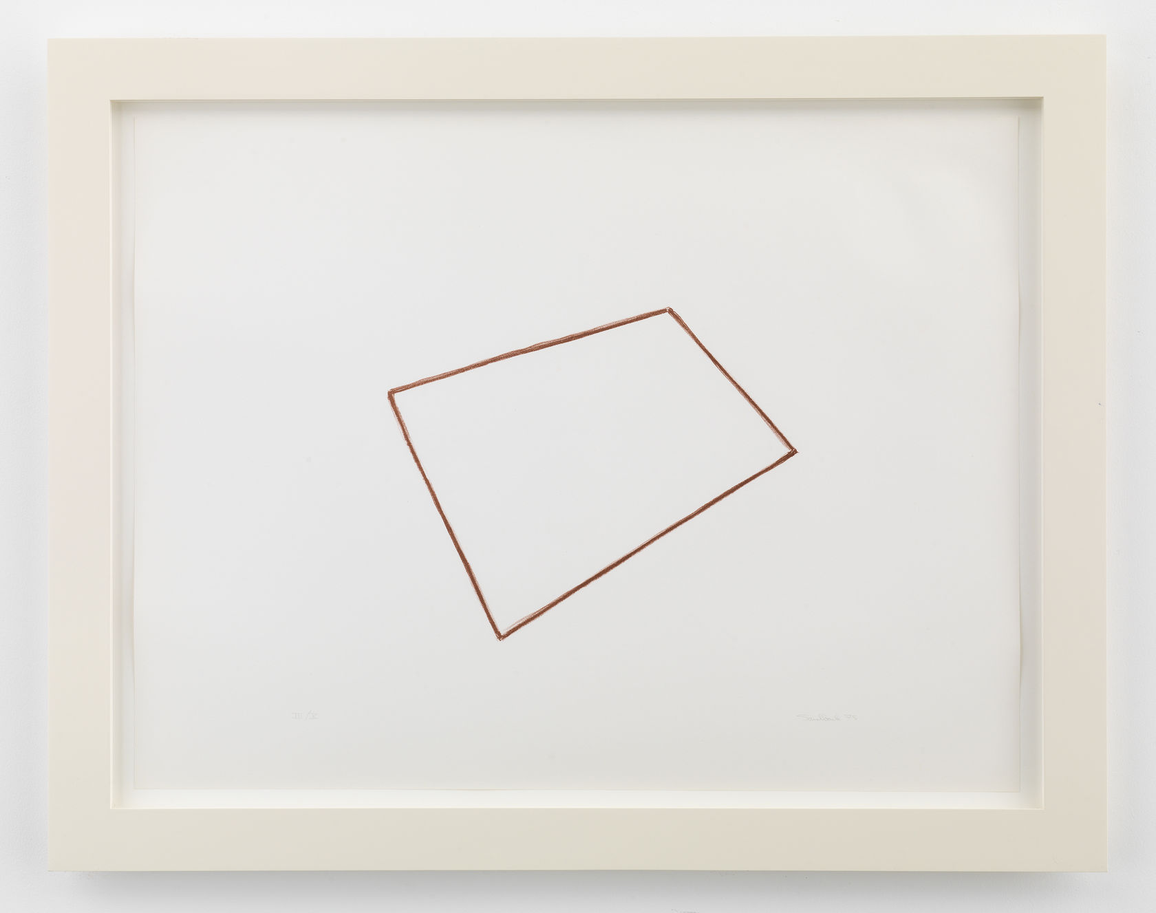 Fred Sandback Untitled, 1975