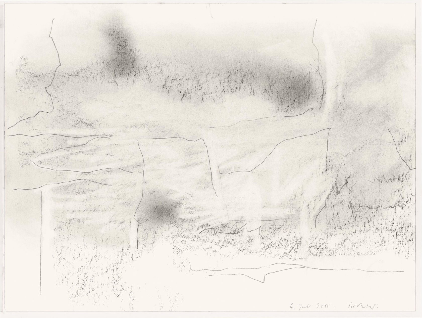 Gerhard Richter 6. Juli 2015, 2015