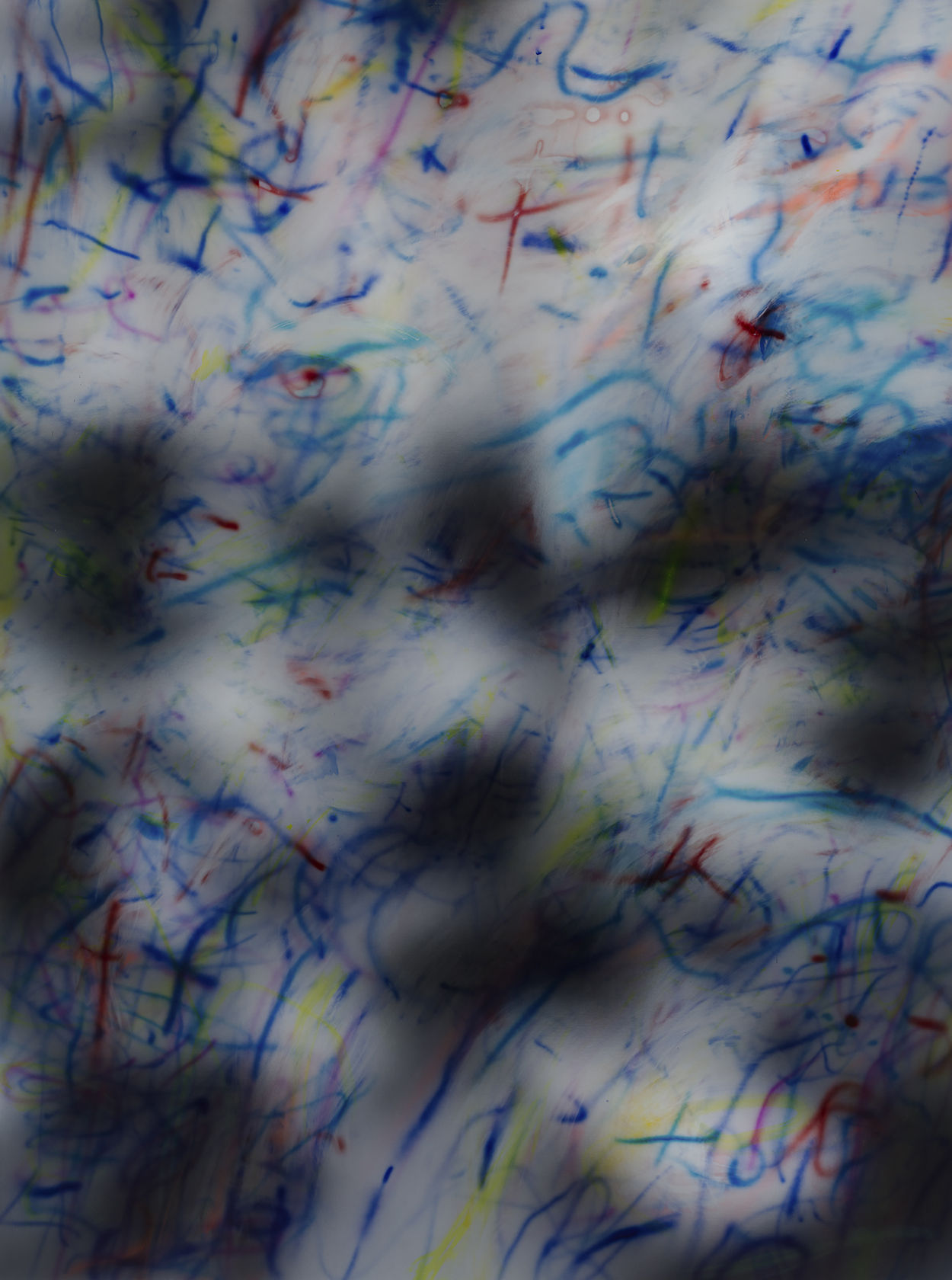 Julie Mehretu about the space of half an hour (R. 8:1) 1, 2019-2020 Ink and acrylic on canvas 96 x...