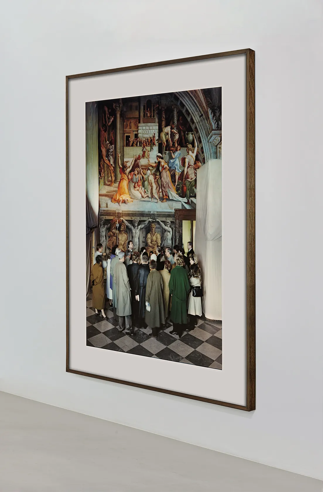Thomas Struth Stanze di Raffaello I, Rome 1990, 1992 Chromogenic print Image: 75 5/8 x 53 5/8 in. (192.2 x...