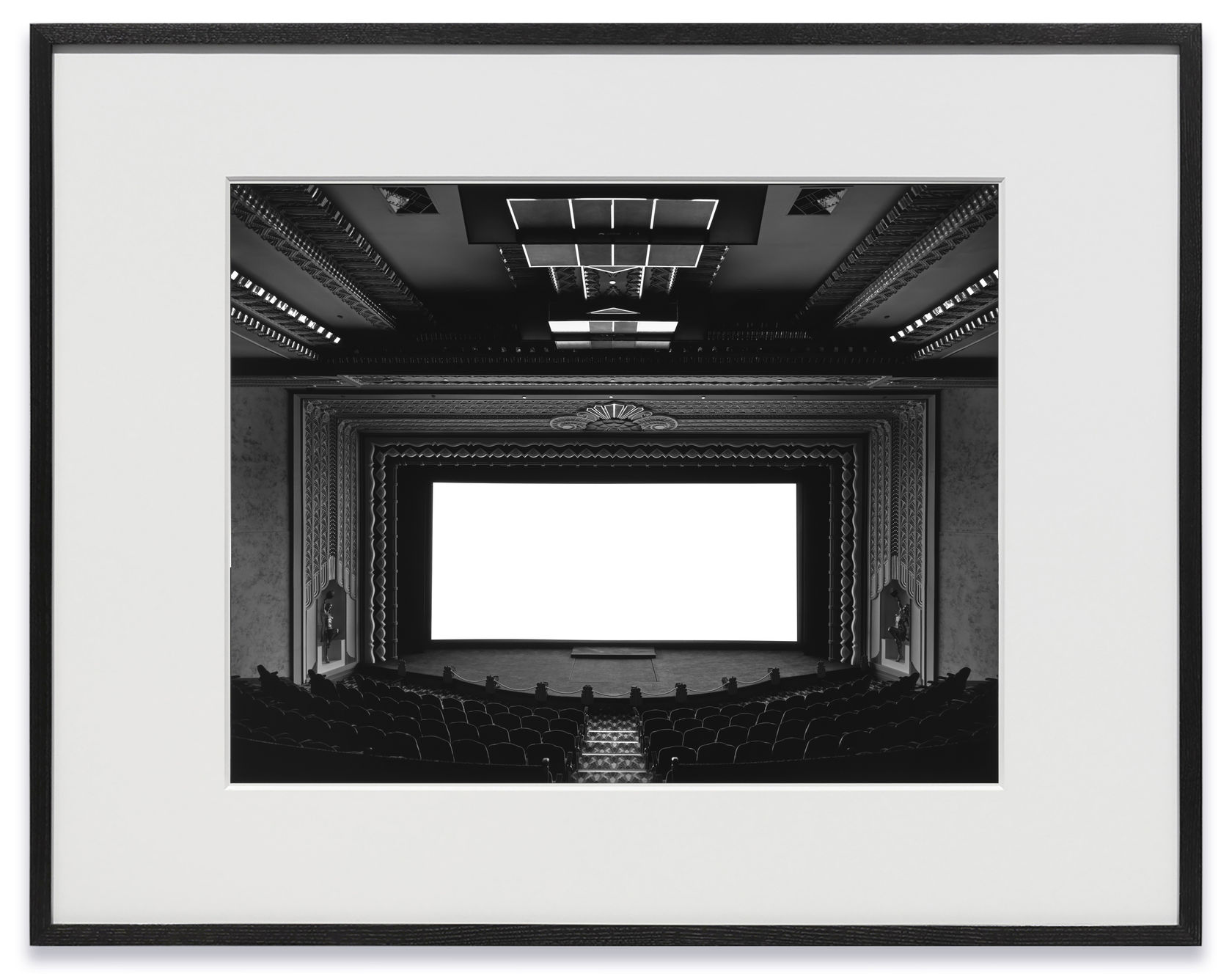 Hiroshi Sugimoto Hydon Orpheum, Sydney, 1997 Gelatin silver print Neg. #264 Photo: 20 x 24 in. (50.8 x 61 cm)...