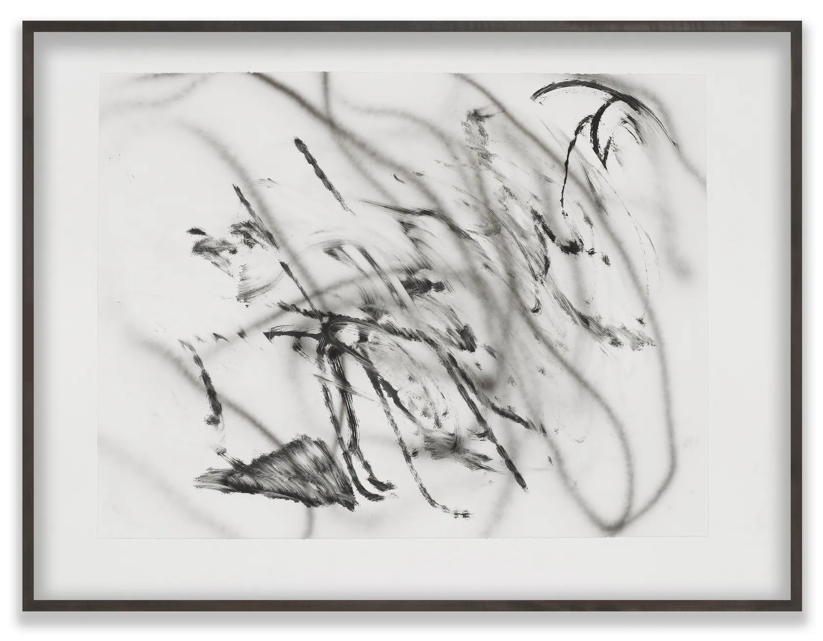 Julie Mehretu Codex Monotypes #23, 2018 Oil based ink and acrylic on paper Paper: 22 x 29 in. (55.9 x...