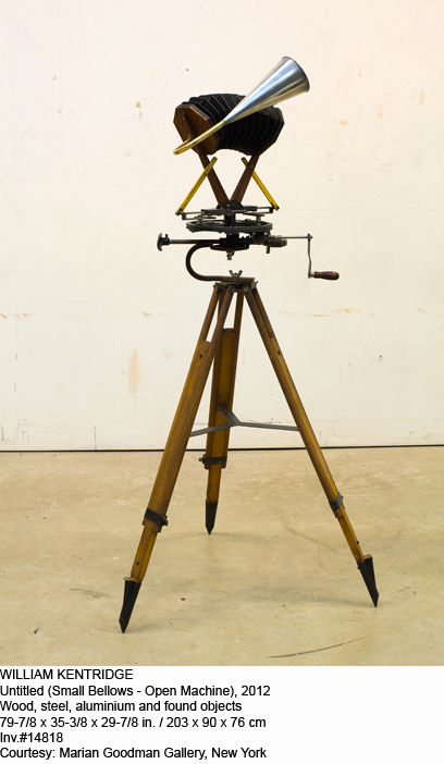 William Kentridge Untitled (Small Bellows - Open mechanism), 2012