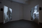Dara Birnbaum Attack Piece, 1975 2 channel video (Super 8 film and 35 mm slides mastered on Beta-SP), black and...