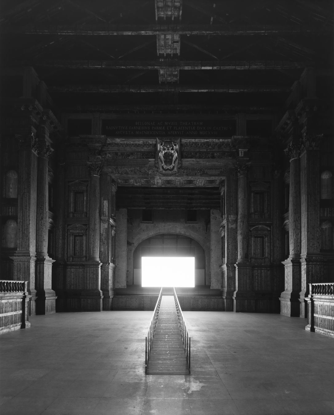 Hiroshi Sugimoto Teatro Farnese, Parma, 2015