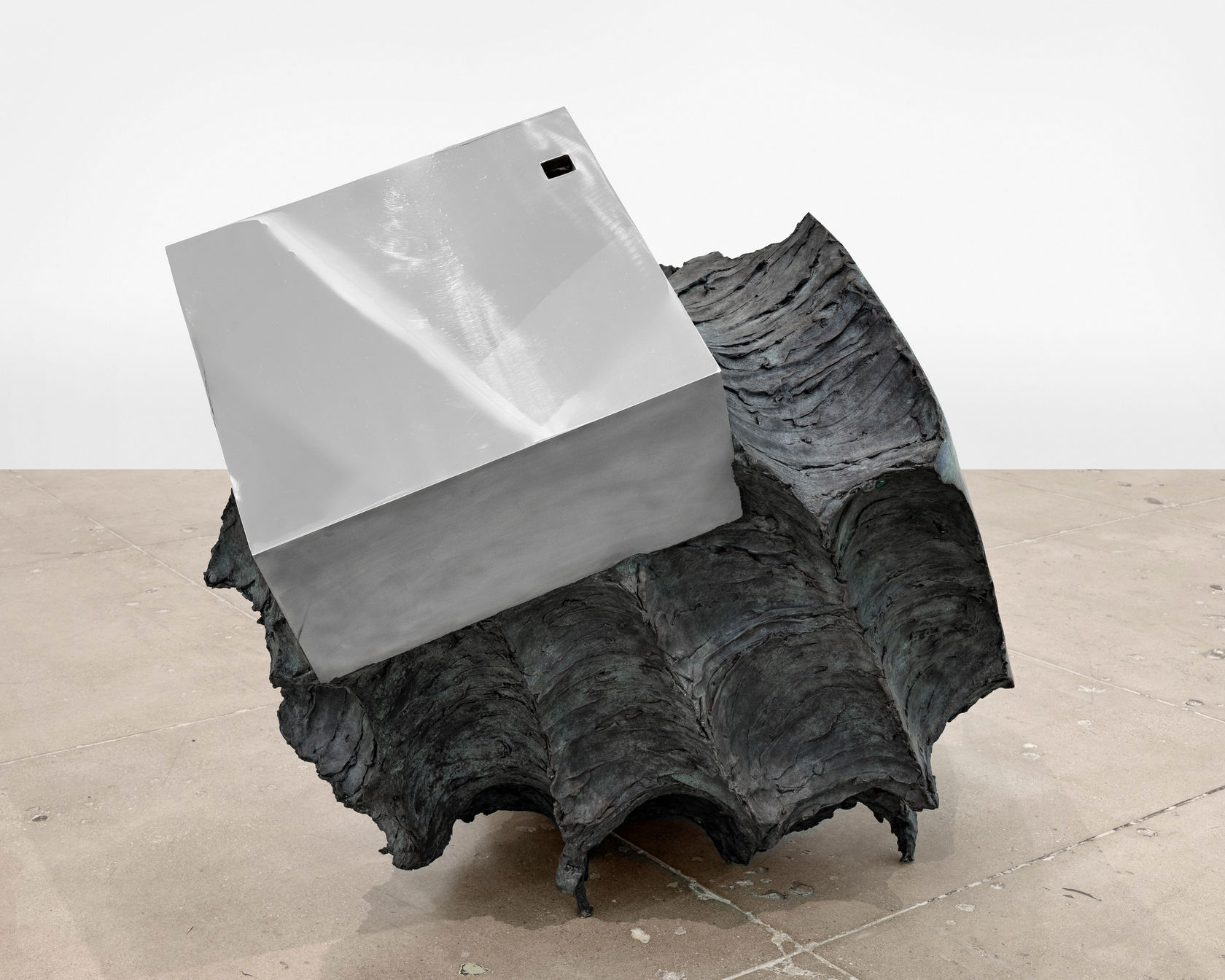 Giuseppe Penone Geometria nelle mani - quadrato, 2005