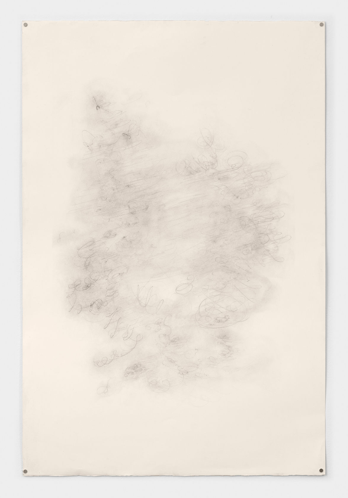 Emma McNally Sisters, 2022 Graphite on paper 39 3/8 x 60 5/8 in. (100 x 154 cm)