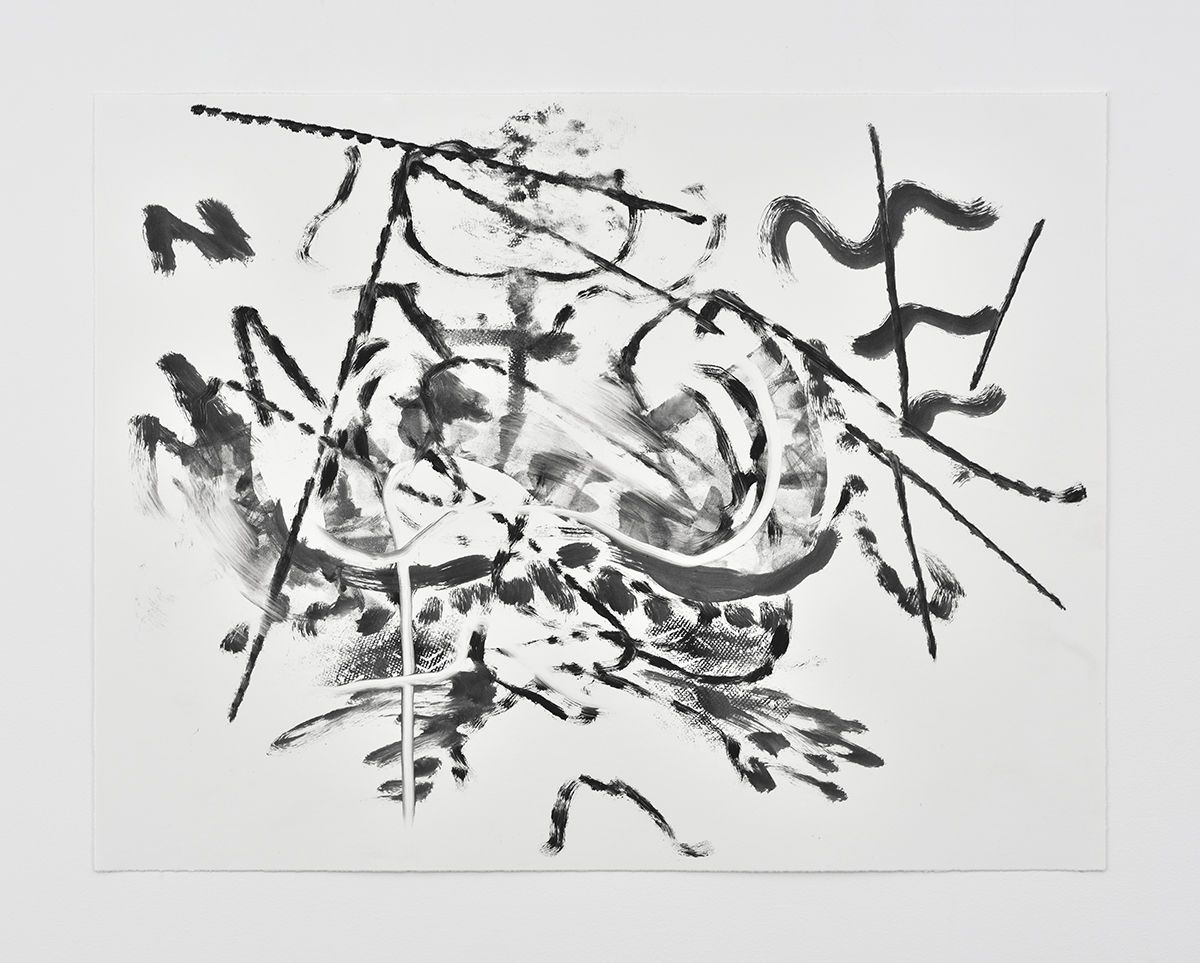 Julie Mehretu Monotype #21, 2018