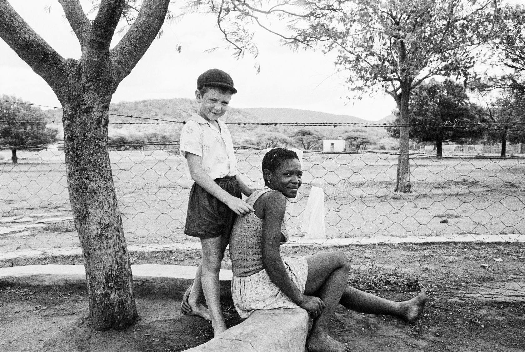 David Goldblatt A farmer's son with his nursemaid, Heimweeberg, Nietverdied, 1964, January 2009