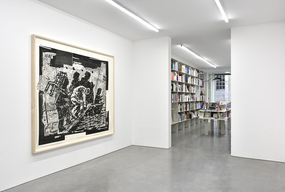 An exhibition installation view from: William Kentridge, O Sentimental Machine