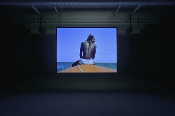 An exhibition installation view from: Steve MᶜQueen