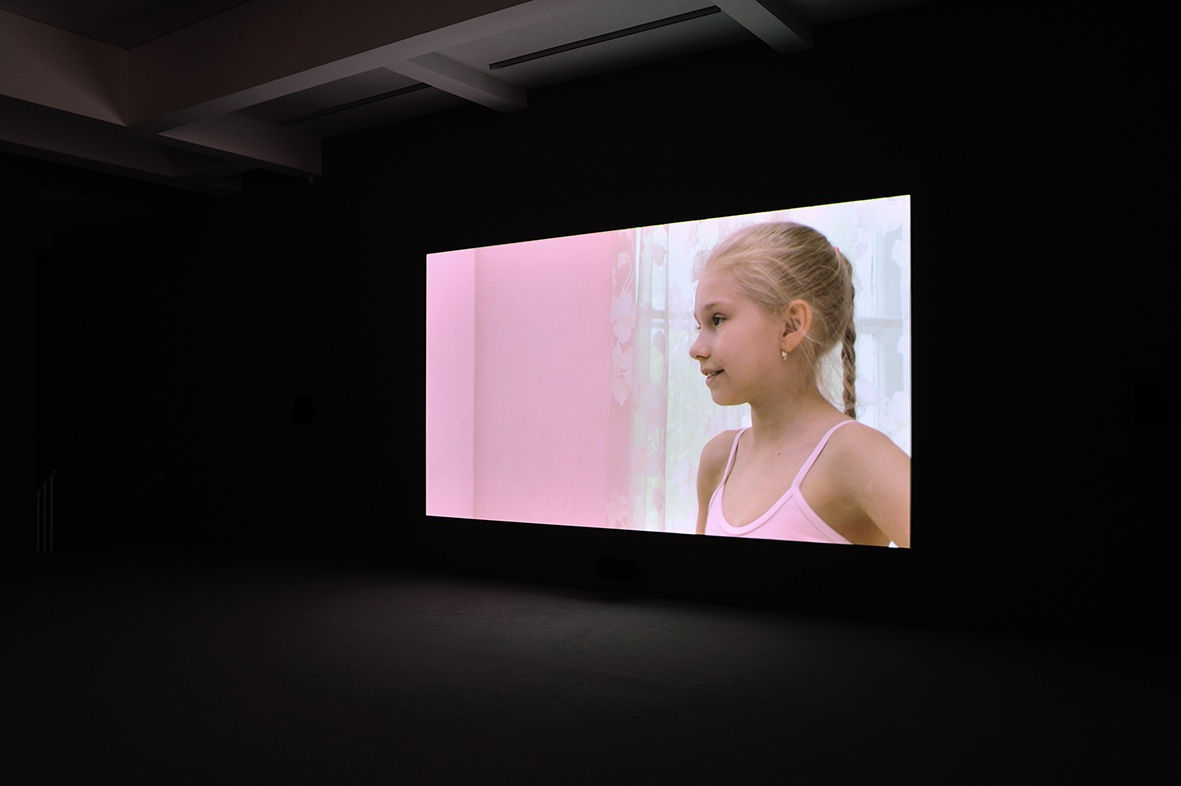 An exhibition installation view from: Rineke Dijkstra