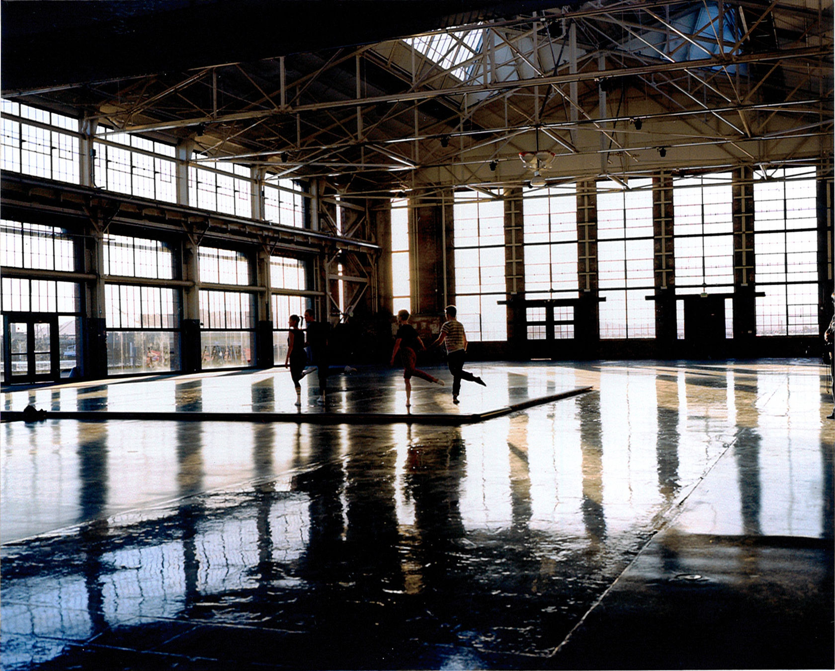 An exhibition installation view from: Tacita Dean, Craneway Event