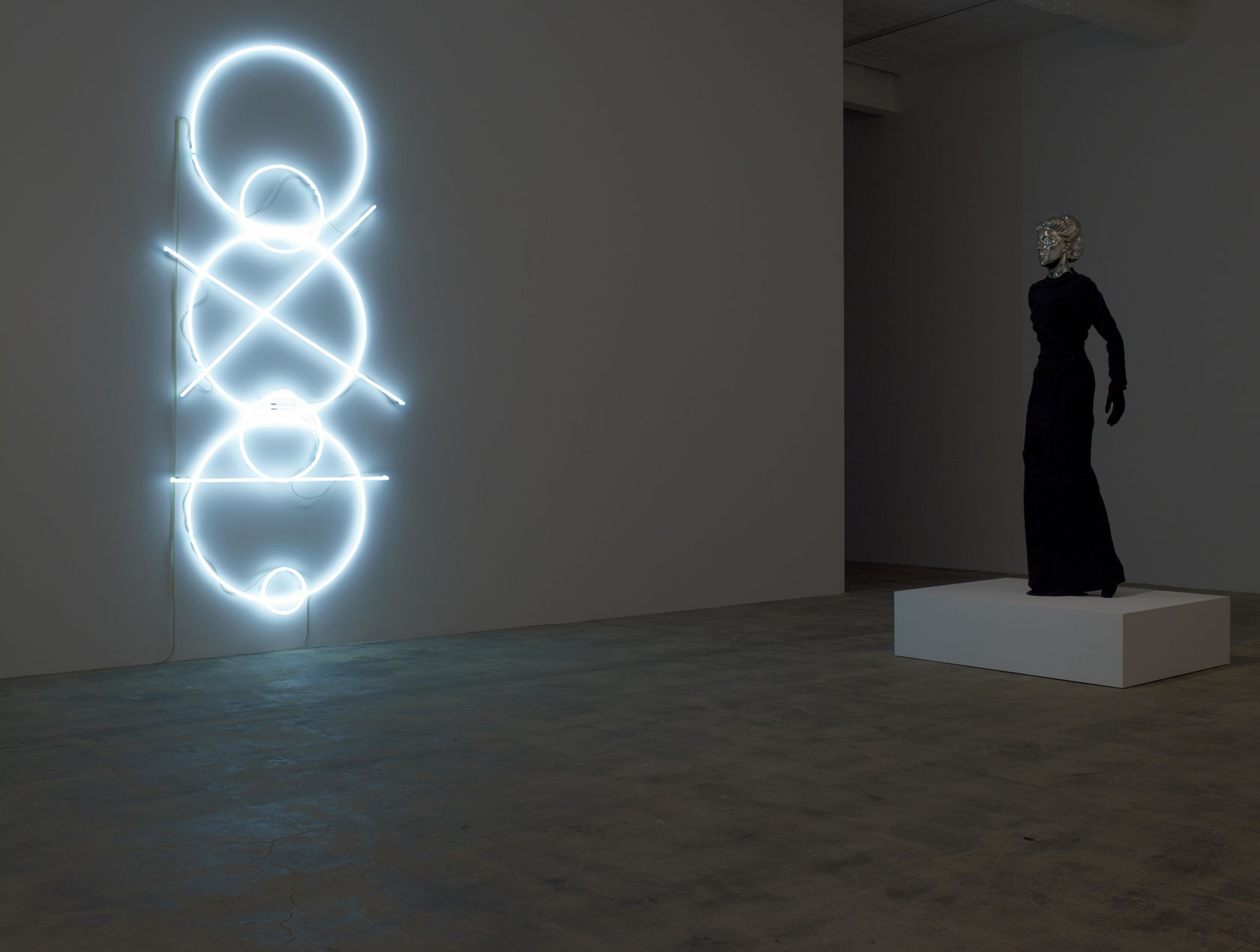 An exhibition installation view from: The Devil’s Fidelity