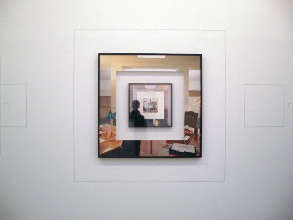 An exhibition installation view from: Giulio Paolini, The Unknown Artist